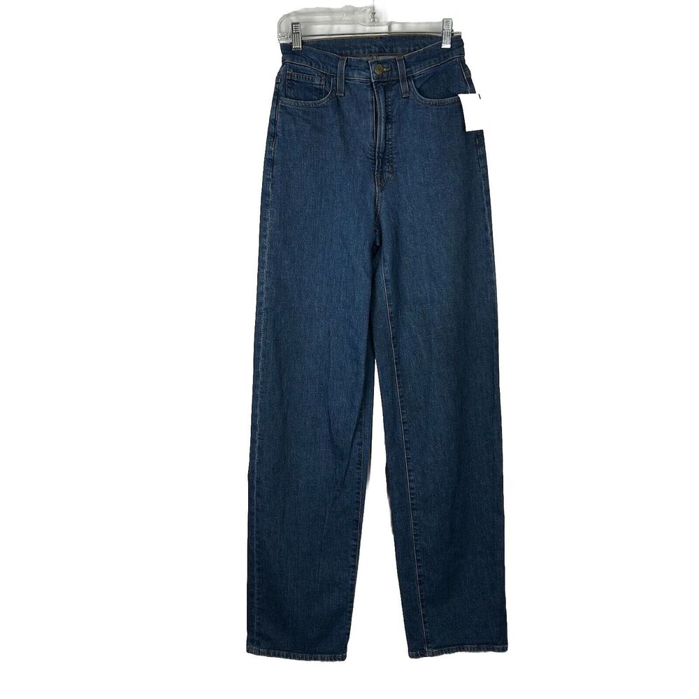 Fairdale Tall Perfect Vintage High Rise Wide Leg Jeans Fairdale Dark Wash 24T